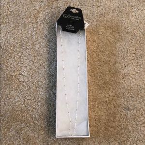 Signature Sterling Silver Necklace. NWT.